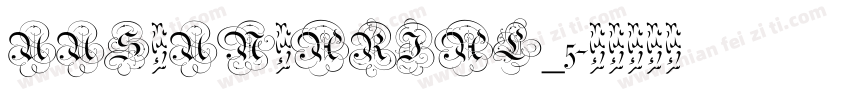 UUS UN ARIAL_5字体转换